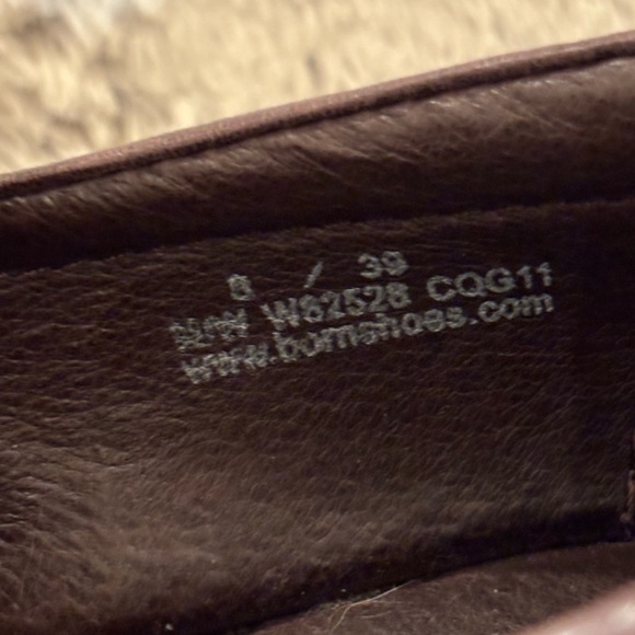 Born Women's Purple Heeled Loafers - Picture 6 of 7